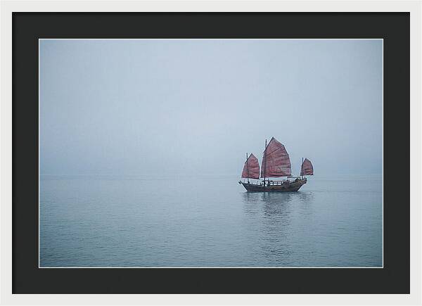 Traditional Wooden Junk Boat