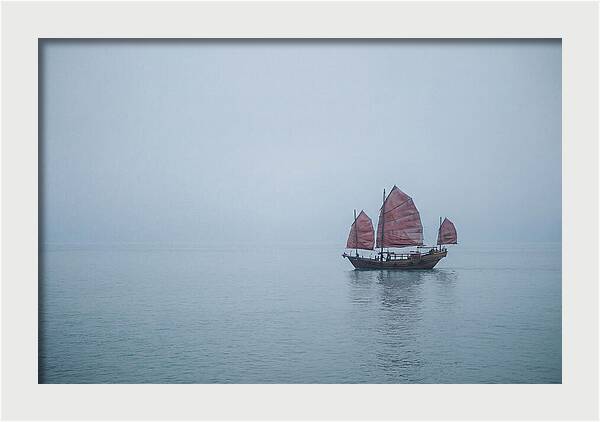 Traditional Wooden Junk Boat