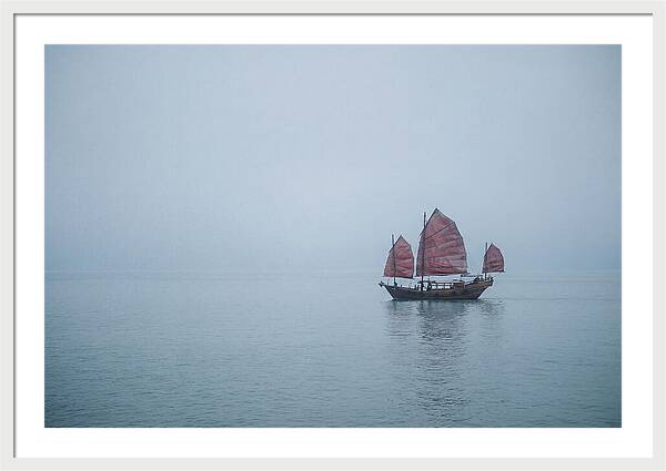 Traditional Wooden Junk Boat