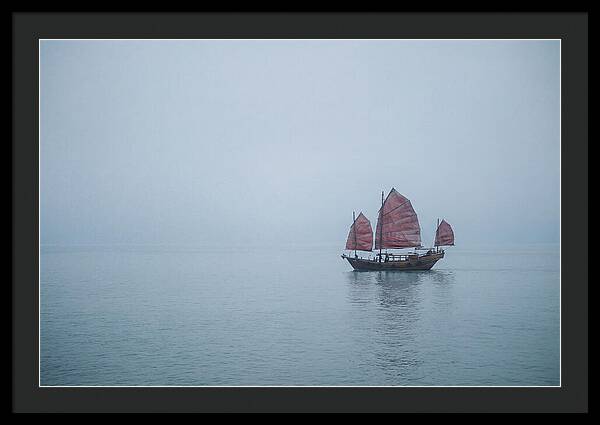 Traditional Wooden Junk Boat