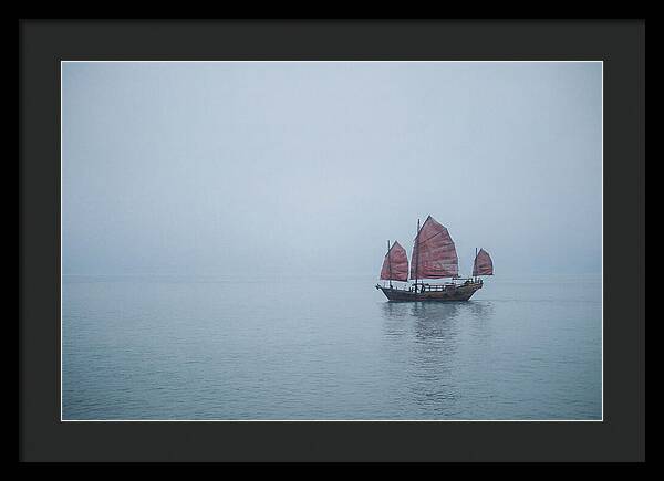 Traditional Wooden Junk Boat