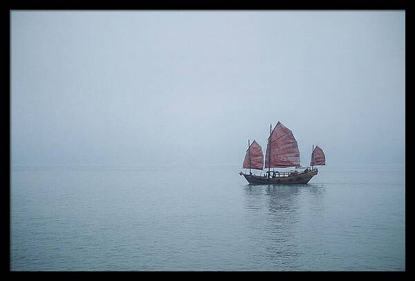 Traditional Wooden Junk Boat