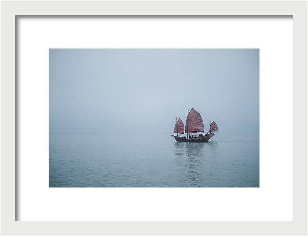 Traditional Wooden Junk Boat
