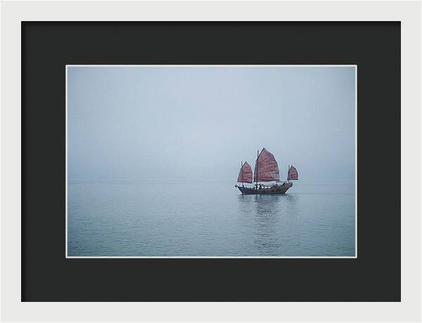 Traditional Wooden Junk Boat