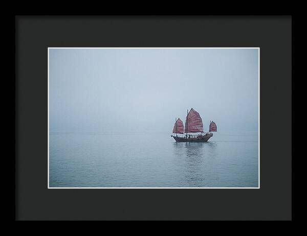 Traditional Wooden Junk Boat