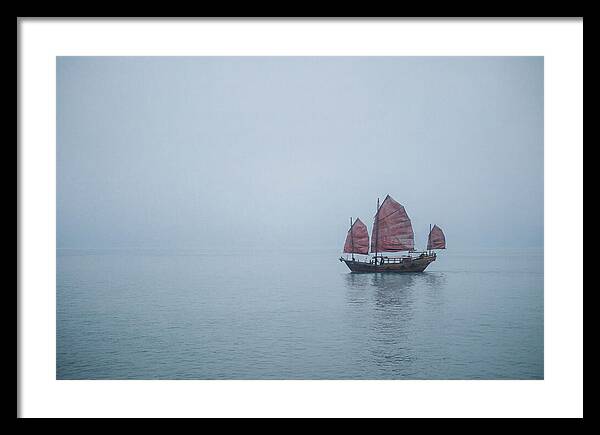 Traditional Wooden Junk Boat