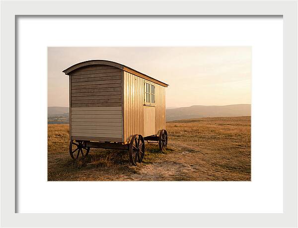 Traditional Wooden Shepherd Hut