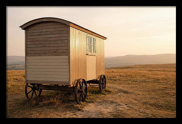 Traditional Wooden Shepherd Hut