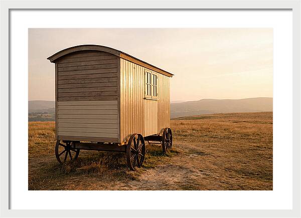 Traditional Wooden Shepherd Hut
