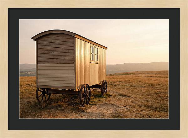 Traditional Wooden Shepherd Hut