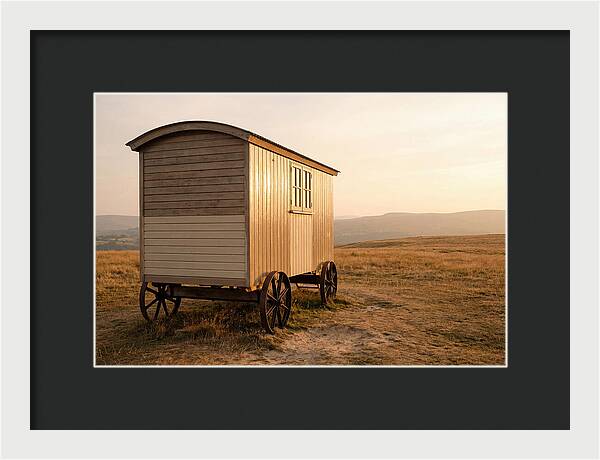 Traditional Wooden Shepherd Hut