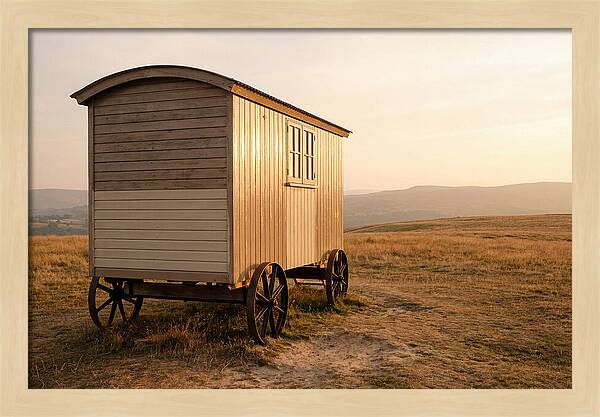 Traditional Wooden Shepherd Hut