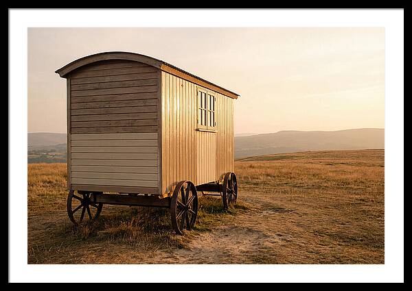 Traditional Wooden Shepherd Hut