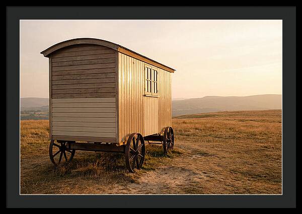 Traditional Wooden Shepherd Hut