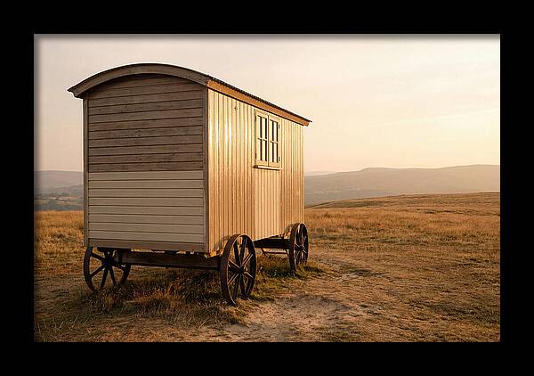 Traditional Wooden Shepherd Hut