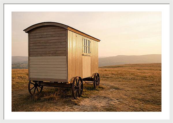 Traditional Wooden Shepherd Hut