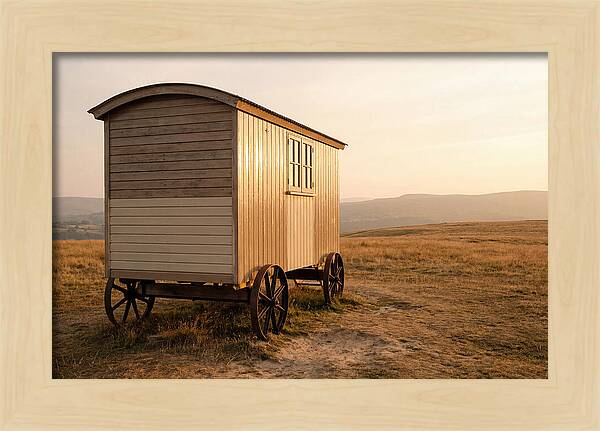 Traditional Wooden Shepherd Hut