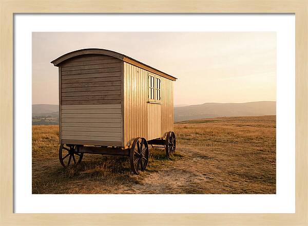 Traditional Wooden Shepherd Hut