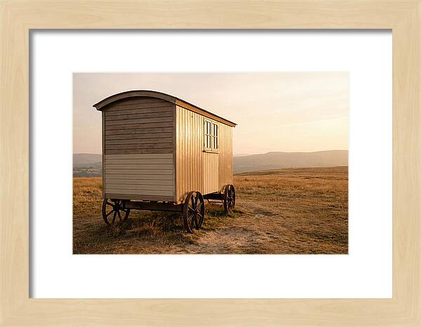 Traditional Wooden Shepherd Hut