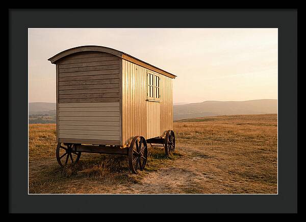 Traditional Wooden Shepherd Hut