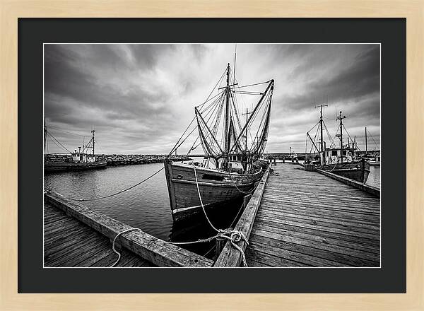 Traditional Wooden Shrimp Trawler