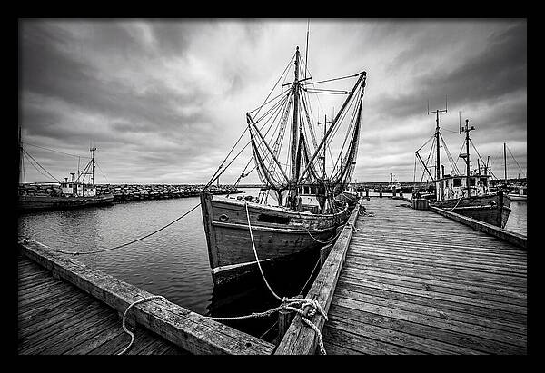 Traditional Wooden Shrimp Trawler