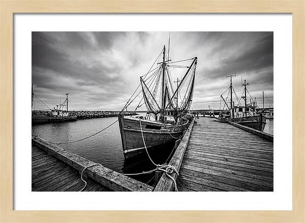 Traditional Wooden Shrimp Trawler
