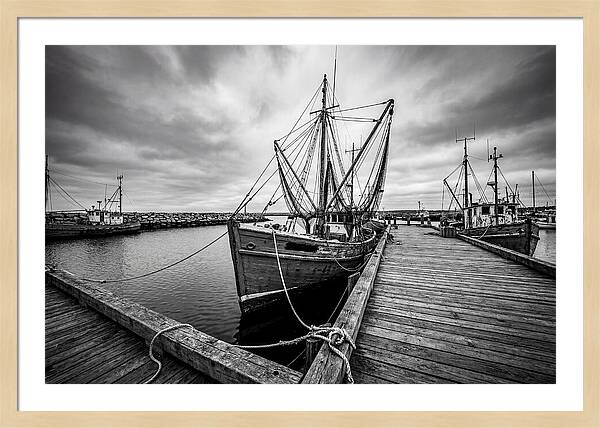 Traditional Wooden Shrimp Trawler