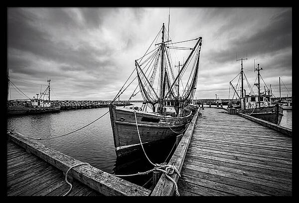 Traditional Wooden Shrimp Trawler