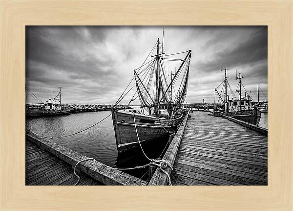 Traditional Wooden Shrimp Trawler