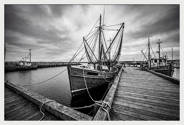 Traditional Wooden Shrimp Trawler