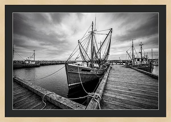 Traditional Wooden Shrimp Trawler