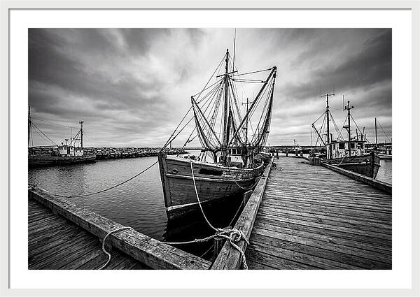 Traditional Wooden Shrimp Trawler