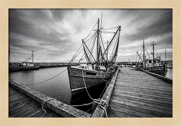 Traditional Wooden Shrimp Trawler
