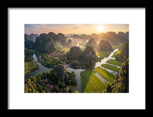 Trang An Landscape Complex From Above