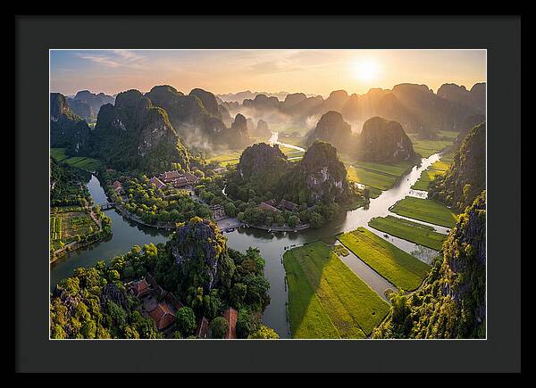 Trang An Landscape Complex From Above