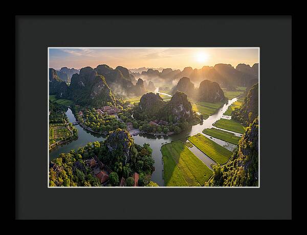 Trang An Landscape Complex From Above