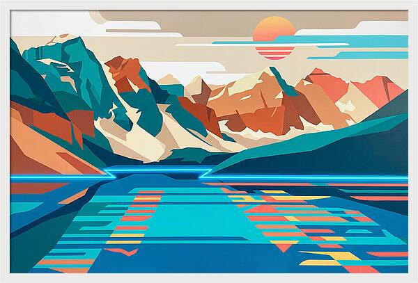 Tranquil Alpine Reflections