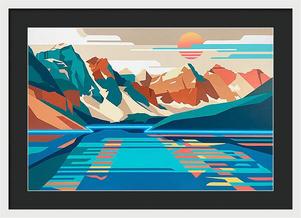 Tranquil Alpine Reflections