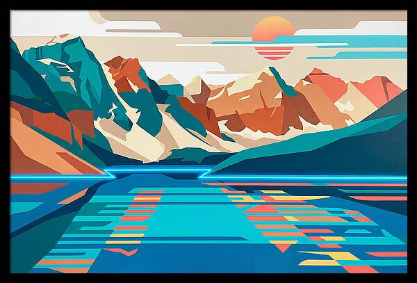 Tranquil Alpine Reflections