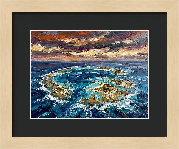 Tranquil Atoll Reflections
