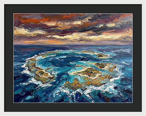 Tranquil Atoll Reflections