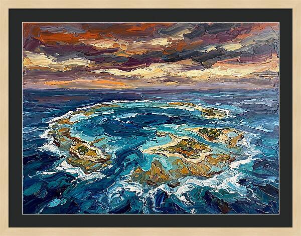 Tranquil Atoll Reflections