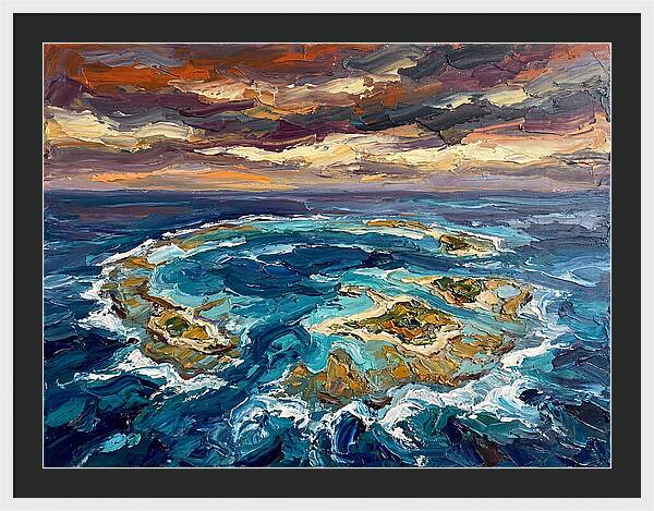 Tranquil Atoll Reflections