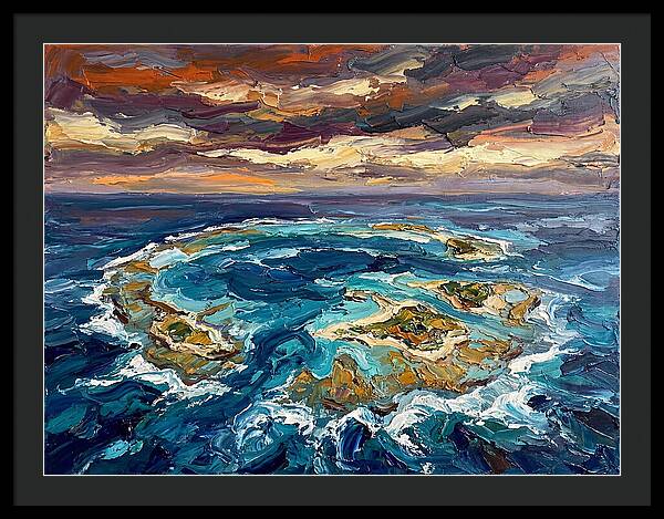 Tranquil Atoll Reflections