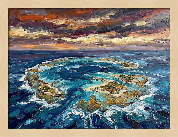 Tranquil Atoll Reflections