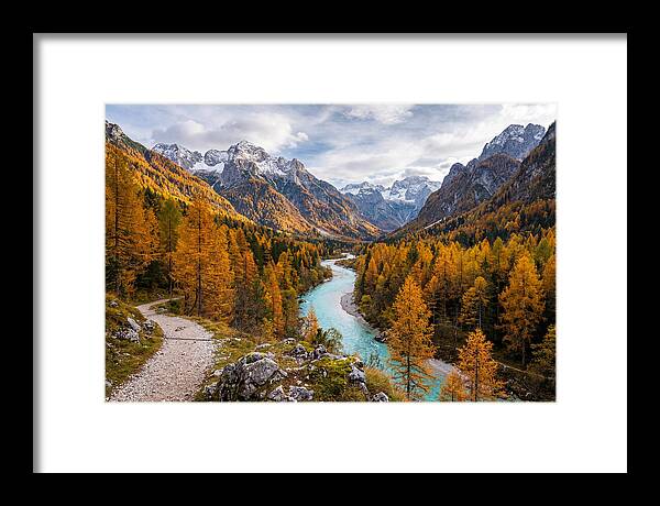 Tranquil Autumn In Triglav National Park
