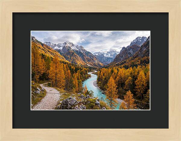 Tranquil Autumn In Triglav National Park