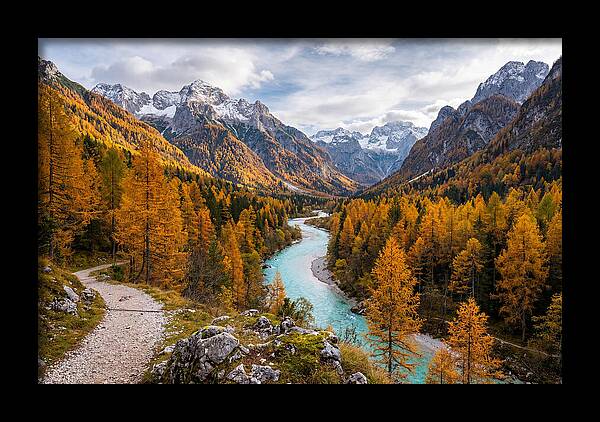 Tranquil Autumn In Triglav National Park