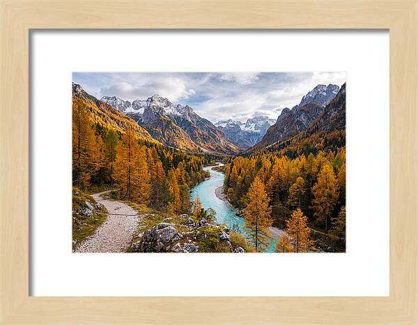 Tranquil Autumn In Triglav National Park
